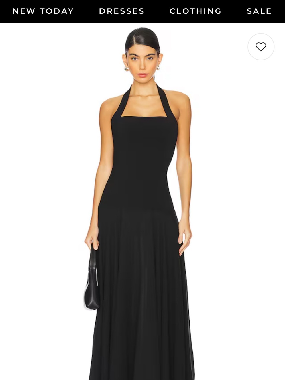 Lovers + Friends Black Gown